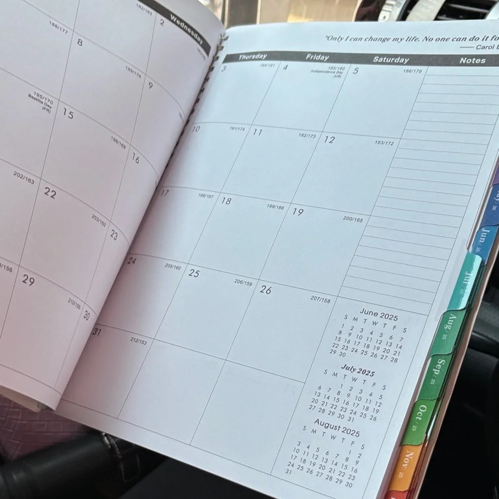 Artfan Floral Monthly Planner 2025-2028